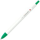 ゼブラ　ノック式水性カラーペン　クリッカート　緑　WYSS22－G　1本
