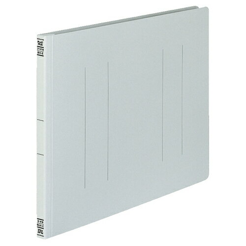 コクヨ　フラットファイルV（樹脂製とじ具）　B4ヨコ　150枚収容　背幅18mm　グレー　フ－V19M　1パック（10冊）のサムネイル