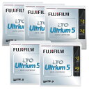 【お取寄せ品】 富士フイルム　LTO　Ultrium5　データカートリッジ　バーコードラベル（横型）付　1.5TB　LTO　FB　UL－5　OREDPX5Y　1パック（5巻） 【送料無料】