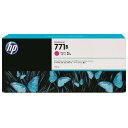HP HP771B インクカートリッジ マゼンタ 775mL 顔料系 B6Y01A 1個 【送料無料】(2)