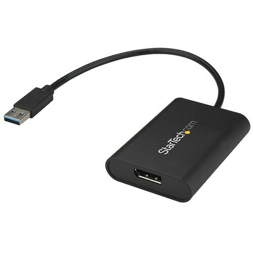 【お取寄せ品】 StarTech．com　USB　3．0−DisplayPort　ディスプレイ変換アダプタ　オス／メス　ブラ..