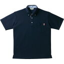 【お取寄せ品】 トンボ ニットシャツ CR145 ネイビー SSサイズ CR145−88−SS 1着 【送料無料】(3)