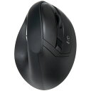 ナカバヤシ 無線 静音5ボタン BlueLEDエルゴノミクスマウス ブラック MUS−RKF179NBK 1個 【送料無料】