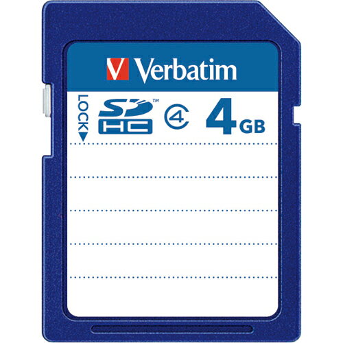 バーベイタム SDHCカード 4GB Class4 SDHC4GYVB1 1枚 バーベイタム SDHCカード 4GB Class4 SDHC4GYVB1 1枚