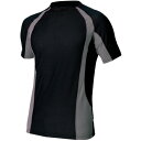【お取寄せ品】 アイトス TULTEX(タルテックス) コンプレスフィット半袖シャツ WINCOOL ブラック 3L AZ-551035-010-3L 1着 【送料無料】