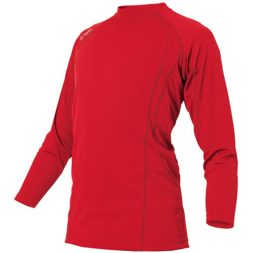 【お取寄せ品】 アイトス　TULTEX（タルテックス）　長袖Tシャツ（男女兼用）　冷感プリント　二重編み裏プリントニット　レッド　M　AZ−551048−009−M　1着 【送料無料】