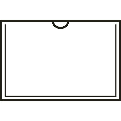 TANOSEE　カードケース　B5　半透明　PP製　1枚