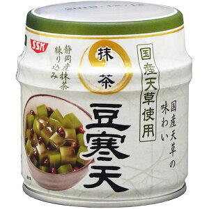 清水食品　SSK　国産天草使用　抹茶豆寒天　230g　1個