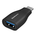 【お取寄せ品】 オウルテック USB Type−A to C変換アダプター ブラック OWL−ADCAF31S2−BK 1個