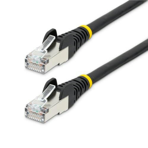 【お取寄せ品】 StarTech.com カテゴリ6A LANケーブル 低煙ゼロハロゲン ツメ折れ防止 2m ブラック NLBK−2M−CAT6A−PATCH 1本 【お取寄せ品】 StarTech.com カテゴリ6A LANケーブル 低煙ゼロハロゲン ツメ折れ防止 2m ブラック NLBK−2M−CAT6A−PATCH 1本