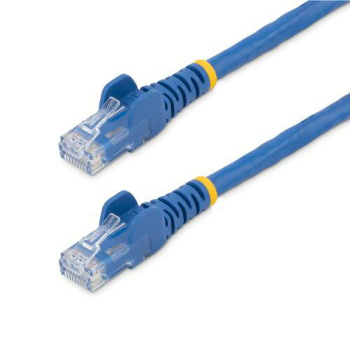 【お取寄せ品】 StarTech.com カテゴリ6 LANケーブル RJ45モールドコネクタ ツメ折れ防止 1m ブルー N6PATC1MBL 1本 【お取寄せ品】 StarTech.com カテゴリ6 LANケーブル RJ45モールドコネクタ ツメ折れ防止 1m ブルー N6PATC1MBL 1本
