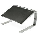 【お取寄せ品】 StarTech.com ノートパソコンスタンド 17型対応 ブラック&シルバー LTSTND 1台 【送料無料】(3)