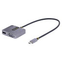 【お取寄せ品】StarTech.com USBマルチポートハブ 122−USBC−HDMI−4K−VGA 1台 ...