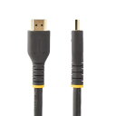  StarTech．com　ハイスピードHDMI　2．0ケーブル　10m／アクティブ／4K60Hz／イーサネット対応　RH2A－10M－HDMI－CABLE　1本 