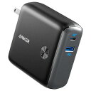 【お取寄せ品】 アンカージャパン コンセント一体型モバイルバッテリー Anker PowerCore Fusion （9700mAh） ブラック A1623115 1個 【送料無料】