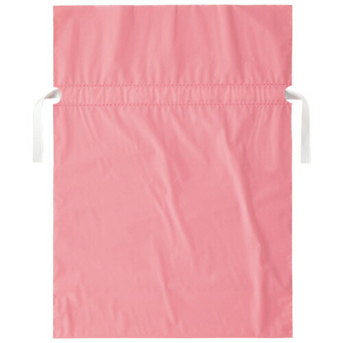 店研創意 ストア・エキスプレス 梨地リボン付ギフトバッグ ピンク 31cm 1パック(20枚)