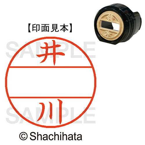 【お取寄せ品】 シヤチハタ　データーネームEX12号　マスター部（印面）　既製　井川　XGL−12M−0144　1個