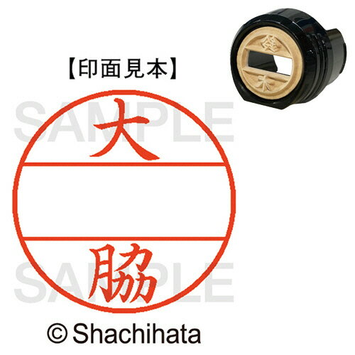 【お取寄せ品】 シヤチハタ データーネームEX12号 マスター部(印面) 既製 大脇 XGL−12M−0539 1個
