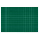ライオン事務器 カッティングマット 再生PVC製 片面使用 300×220×3mm グリーン CM−30H 1枚