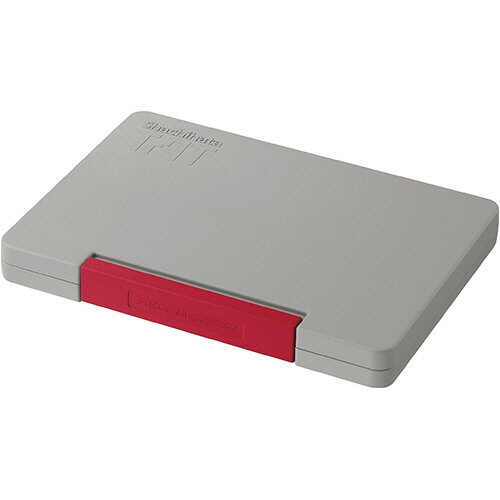 シヤチハタ　強着スタンプ台　タート（多目的用）　特大形　赤　ATGA−4−R　1個 【送料無料】