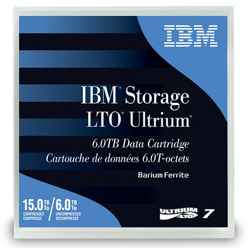 IBM　LTO　Ultrium7　データカートリッジ　6．0TB／15．0TB　38L7302　1巻 【送料無料】