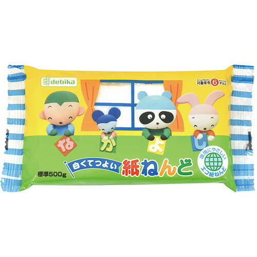 デビカ　紙ねんど　標準500g　090101