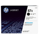 HP 87X トナーカートリッジ 黒 大容量 CF287X 1個 【送料無料】