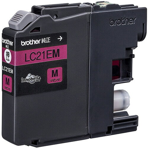 ブラザー インクカートリッジ マゼンタ 大容量 LC21EM 1個 ブラザー インクカートリッジ マゼンタ 大容量 LC21EM 1個