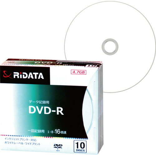 RiDATA　データ用DVD−R　4．7GB　1−16