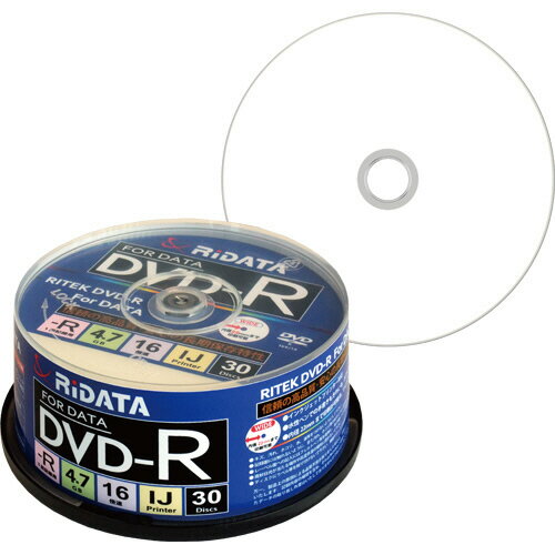 RiDATA　データ用DVD−R　4．7GB　1−16