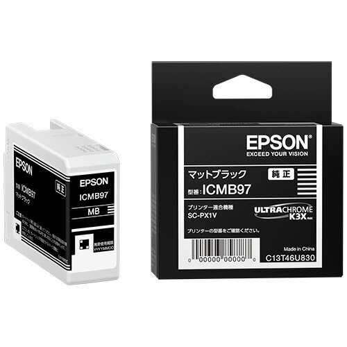 エプソン　インクカートリッジ　マットブラック　ICMB97　1個