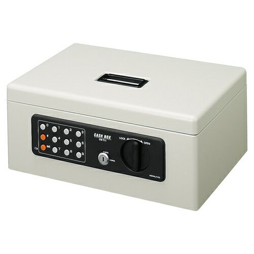 コクヨ 手提げ金庫(テンキー付) A4 W357×D259×H152mm ライトグレー CB-T11M 1台 【送料無料】