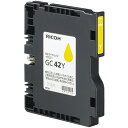 【お取寄せ品】 リコー SGカートリッジ GC42Y イエロー Mサイズ 515925 1個 【送料無料】