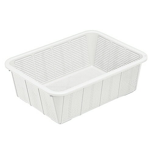 アスベル　ポゼ　バスケット　中　深型　ホワイト　1個
