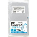 TANOSEE 食品保存パック 透明 L 1パック(100枚)