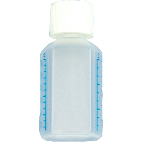 【お取寄せ品】 シンリョウ　滅菌済セキュリティプリントメモリ瓶　青目盛　60ml　1セット（200本） 【送料無料】