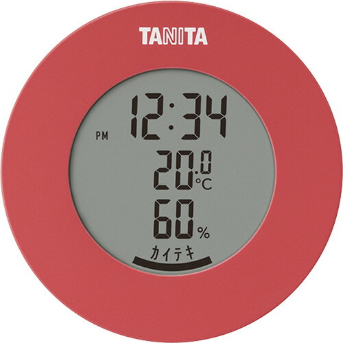 【お取寄せ品】 タニタ　デジタル温湿度計　ピンク　TT−585PK　1個