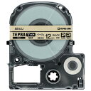 【お取寄せ品】 キングジム テプラ PRO テープカートリッジ マットラベル 12mm ベージュ/黒文字 SB12J 1個