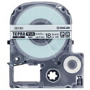 【お取寄せ品】 キングジム テプラ PRO テープカートリッジ マットラベル 18mm ライトグレー/黒文字 SB18H 1個