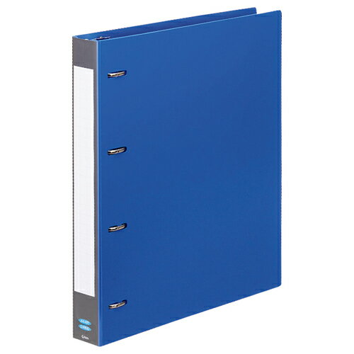 G−Aim　Dリングバインダー　A4タテ　4穴　280枚収容　28mmとじ　背幅40mm　ブルー　G600−BL　1冊