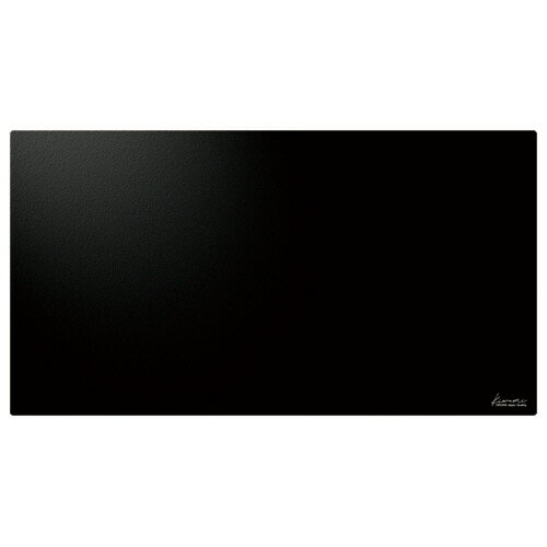 共栄プラスチック　ライティング　デスクマット　KAI　590×320mm　ブラック　WDM−KAI　1枚 【送料無料】