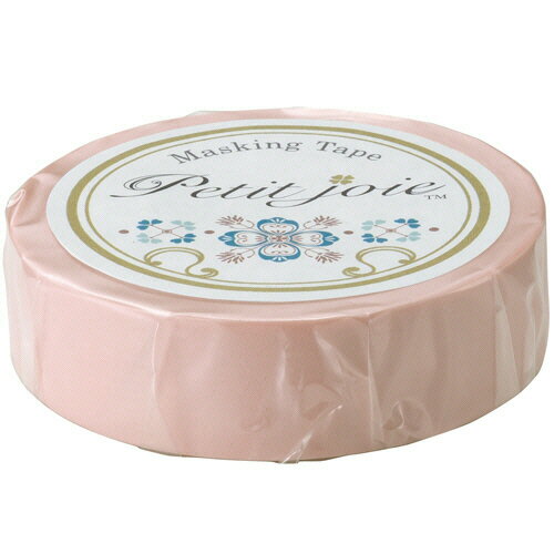 【お取寄せ品】 ニチバン プチジョア マスキングテープ 15mm×18m ダスティピンク PJMT−15S077 1巻