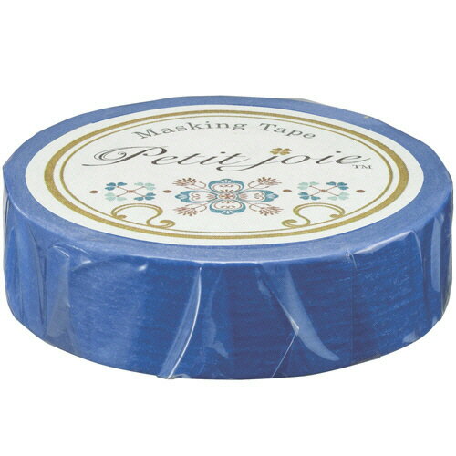 【お取寄せ品】 ニチバン プチジョア マスキングテープ 15mm×18m ブルーサファイア PJMT−15S087 1巻