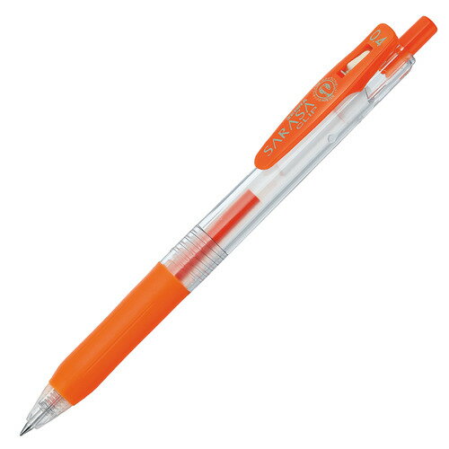 ゼブラ　ジェルボールペン　サラサクリップ　0．4mm　レッドオレンジ　JJS15－ROR　1本
