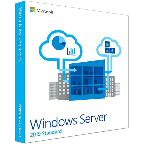 マイクロソフト　Windows　Server　Standard　2019　64Bit　DVD　5クライアント　1本 【送料無料】