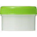 シンリョウ SK軟膏容器 B型 60ml 黄緑 1セット(100個) 【送料無料】