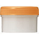 シンリョウ SK軟膏容器 B型 60ml オレンジ 1セット(100個) 【送料無料】
