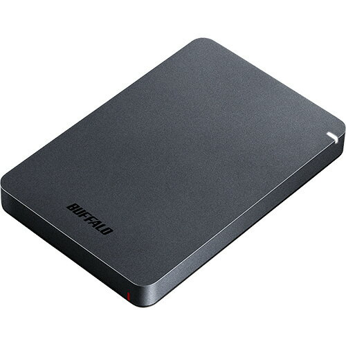 バッファロー MiniStation USB3．1 Gen1 対応 耐衝撃ポータブルHDD 1TB ブラック HD−PGF1．0U3−BKA 1台 【送料無料】