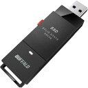 バッファロー USB3．2 Gen1 ポータブルSSD スティック型 500GB ブラック SSD－PUT500U3－BKC 1台 【送料無料】