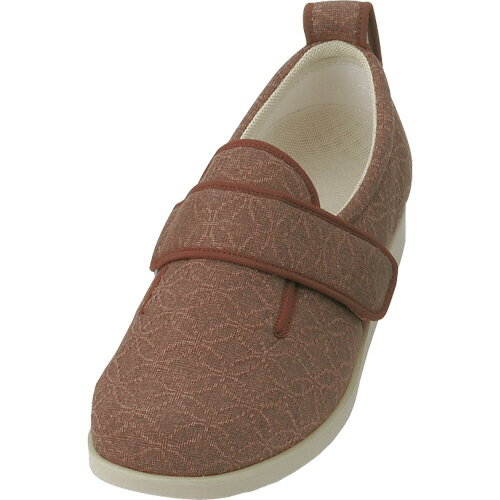 【お取寄せ品】 徳武産業　あゆみ　ダブルマジックII雅（みやび）　あずき　L（23．0−23．5cm）　右足　1027　1個 【送料無料】